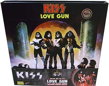 BIF BANG POW! KISS LOVE GUN 3.75インチアクションフィギュア DELUXE BOX SET [CONVENTION EXCLUSIVE]